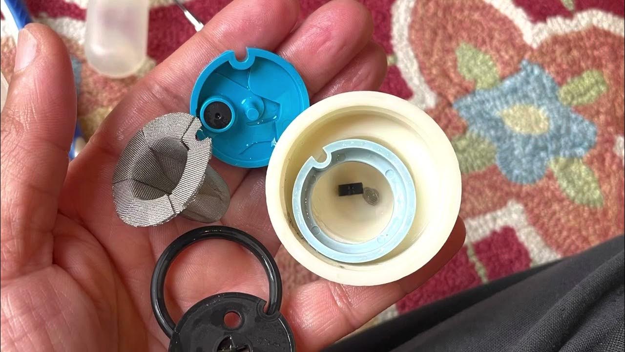 2023-01-16 GE Water Softener Venturi Cleaning Results - YouTube