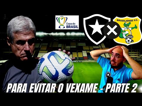 PARA EVITAR UM NOVO VEXAME | BOTAFOGO X BRASILIENSE | SAIBA COMO ASSISTIR AO JOGO PELA AMAZON PRIME