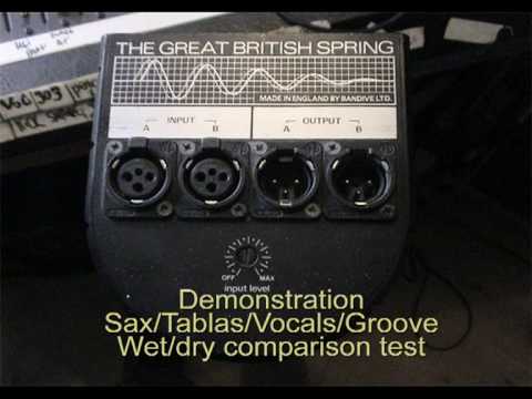 Great british spring reverb Clearance