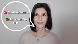 Almanca Türkçe Tercüme - Seni anlıyorum / Ich verstehe dich Resimi