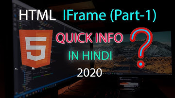 HTML Iframe Tag Tutorial in Hindi (PART-1) || Html iframe in hindi || Html iframe