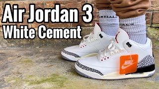 Air Jordan 3 “White Cement” Reimagined Review & On Feet