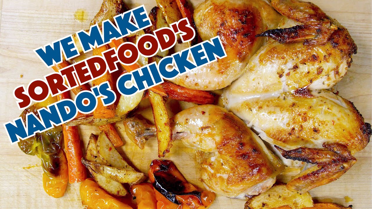 Glen Makes Sorted Food's Nando's Chicken Recipe