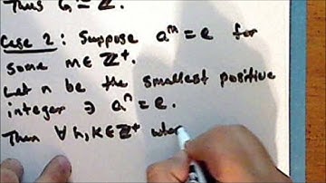 [old series] Abstract Algebra Lecture 18 Part 3
