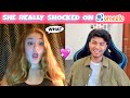 Omegle but she really shocked 