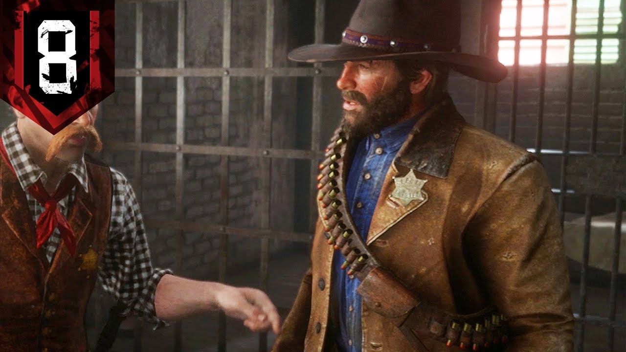 Red Dead Redemption 2 - Part 8 - I'm the Sheriff now.. - YouTube