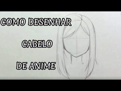 Como Desenhar Cabelo de Anime Em 5 Minutos 