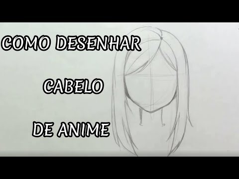 COMO DESENHAR CABELO DE ANIME E MANGÁ FEMININO E MASCULINO – Estudos Hiper  Cérebro