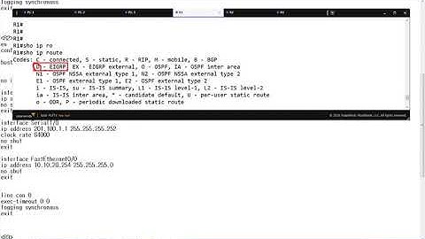 [따라學IT] 05. 동적 라우팅 프로토콜 - EIGRP 라우팅 설정 실습