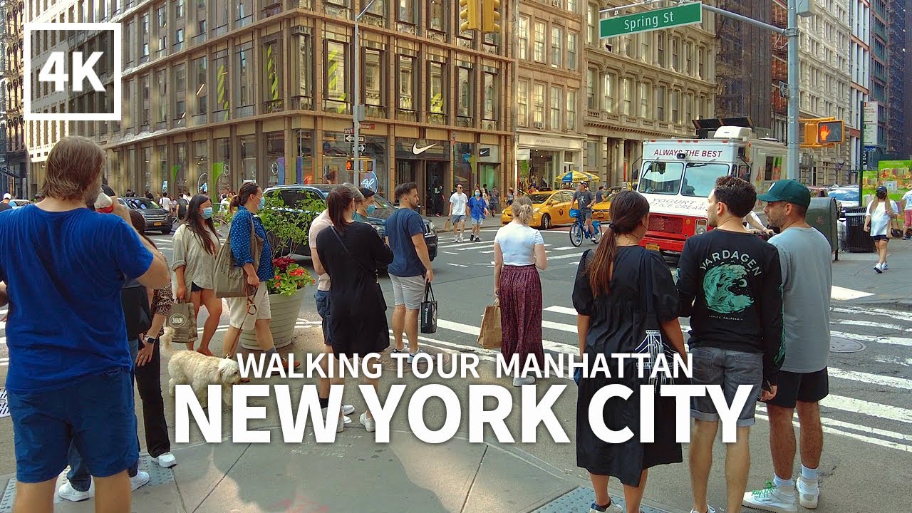 [Full Version] NEW YORK CITY - SoHo, Nolita, Little Italy, Chinatown, Broadway, Manhattan, Travel 4K