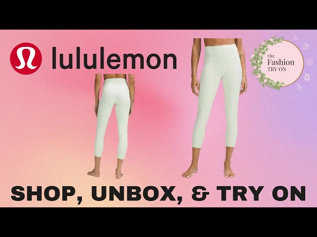 Lululemon  Align High Rise Leggings 23 Kohlrabi Green UNBOXING