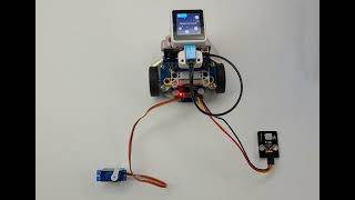 PIR activated Servo using Cutebot Expansion board