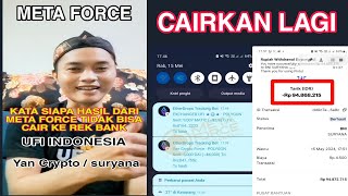 Cara Mencairkan Kripto Hasil Dari || Meta Force Space