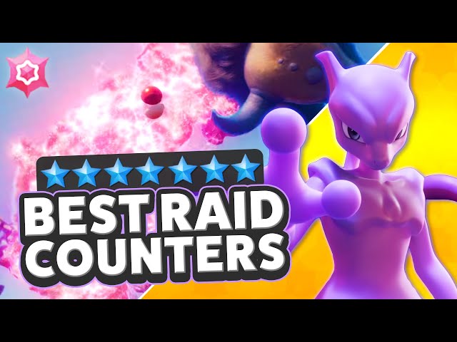The BEST Counters To EASILY Beat The 7 Star MEWTWO RAIDS
