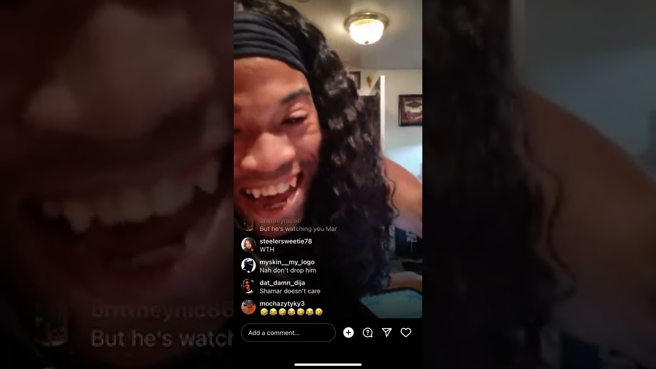 shamar rambling & fighting￼ for 1 HOUR!!🤣