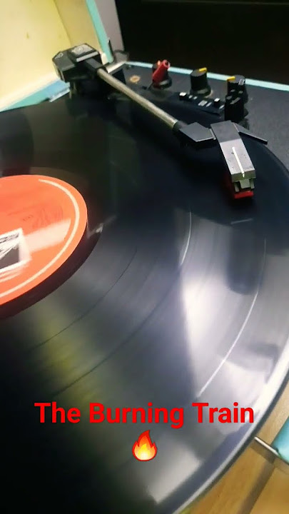 The Burning Train #shortfeed #trending #youtubeshorts #shorts #vinyl