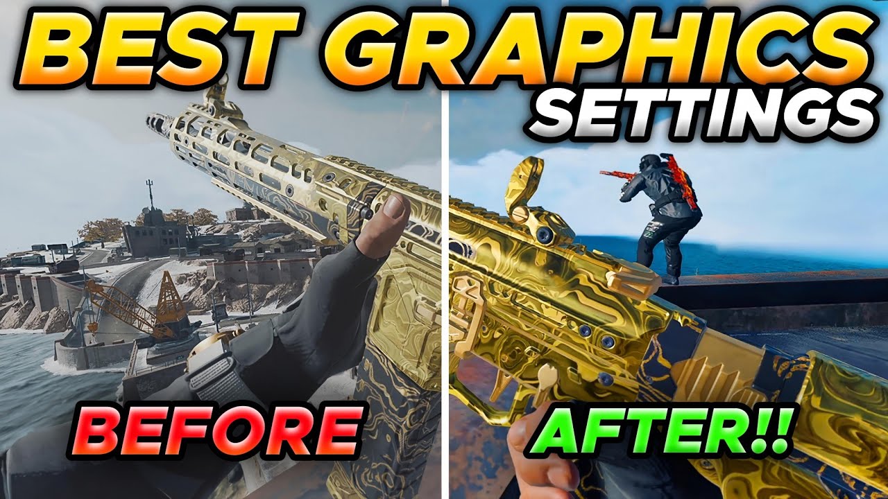 Warzone BEST Graphics Settings For PC - YouTube