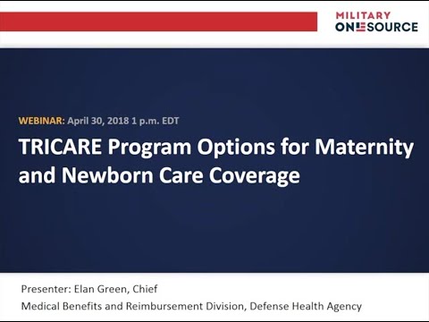 TRICARE Program Options for Maternity and Newborn Care Coverage