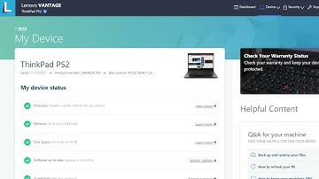 2023 4K - Finding your system Serial Number with Lenovo Vantage - SifuTechs.com
