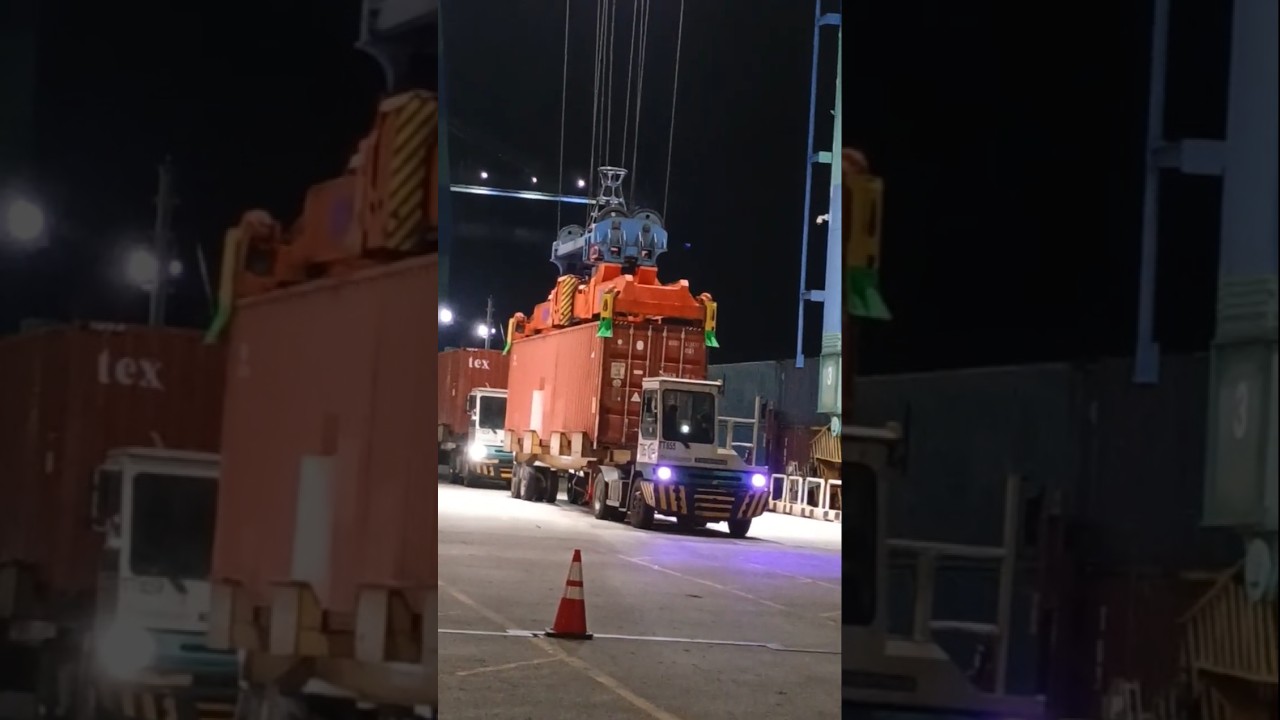 Container Ship Loading