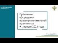 Публичные обсуждения Алтайского краевого УФАС за  2021 год