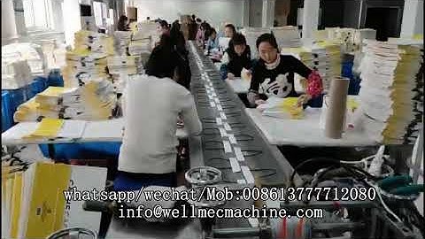 Hot melt glue Paper Bags Handle Machine, Twisted paper handle making machine, Handle gluing machine