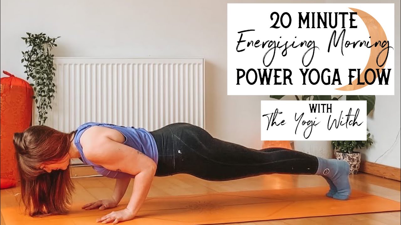 20 Minute // MORNING POWER YOGA // The Yogi Witch