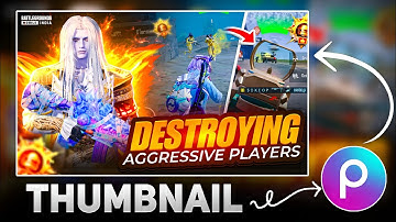  Make This Thumbnail In PicsArt 🔥 Full process 