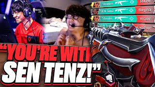 So I Got In A Radiant Game w/ SEN TenZ &amp; This Happened..
