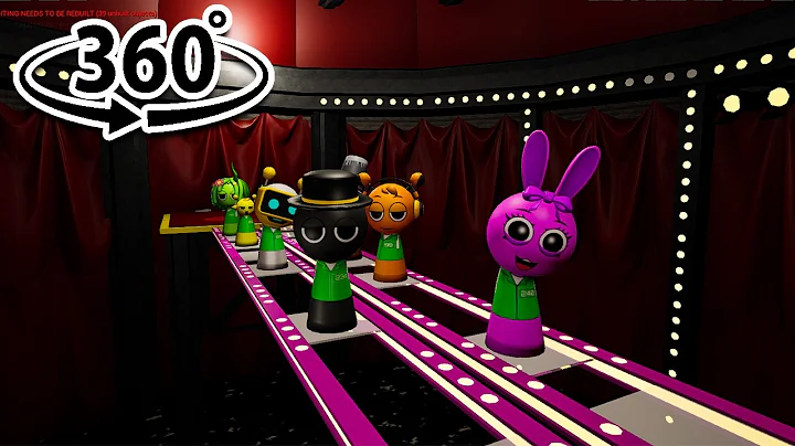 SPRUNKI’s Ultimate Glass Bridge Squid Game Challenge in VR 360! 🦑🔥