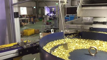 High speed brass nut sorting machine 光学選別機