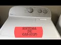 SECADORA WHIRLPOOL AUTODRY- CÓMO FUNCIONA CON GAS (GLP)