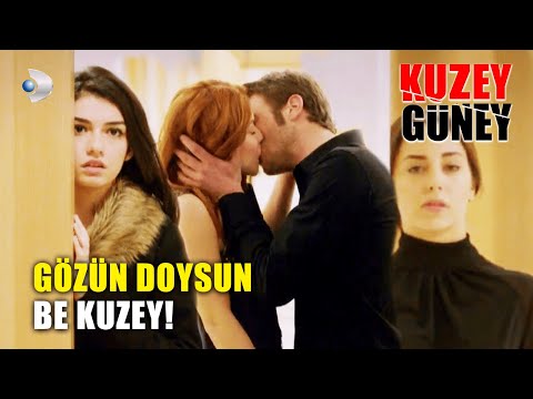 Kuzey, Zeynep'i Öptü, Cemre ve Simay SEYRETTİ! - Kuzey Güney 17. Bölüm