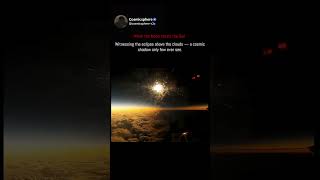 Eclipse Above The Clouds