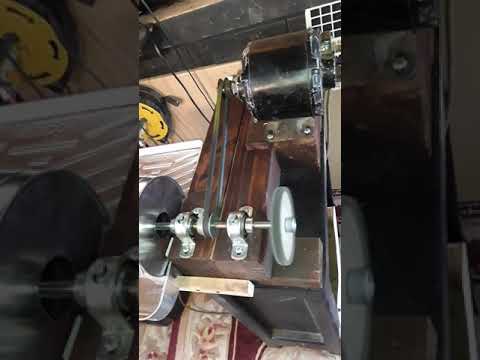 My homemade lapidary machine - YouTube