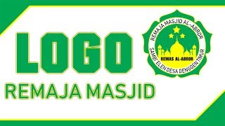Cara Buat Logo Remaja Masjid di Photoshop