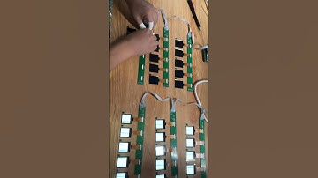 LCD display  aging test!