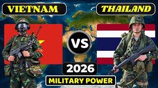 Vietnam vs Thailand Military Power Comparison 2026.Vietnam vs Thailand military power.