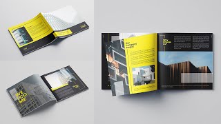 Tutorial Company Profile Design for Architecture Company #3 | Free Template