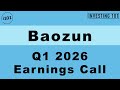 Baozun Q1 2026 Earnings Call | Brand Management Segment Revenue Triples To Offset Legacy E-Com Soft