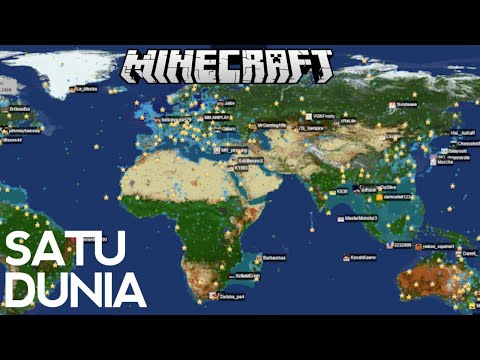 Video: Seseorang Membangun Seluruh Bumi Di Minecraft - Untuk Diukur