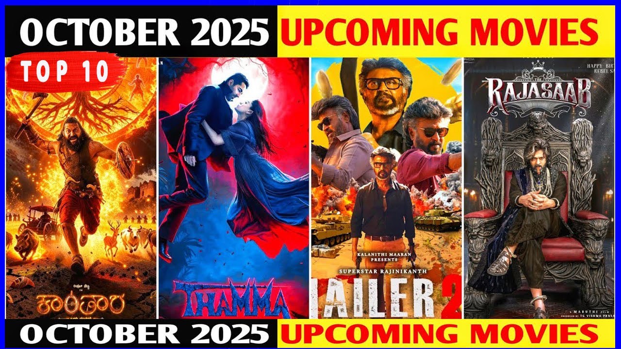October 2025 Top 10 Upcoming Indian Movies You Can't Miss | अक्टूबर ...