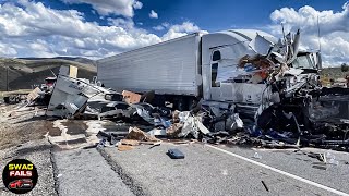 Total Fails At Work 2024 | Best Of Dangerous Overload Truck Fails Caught On Camera! Fails At Work screenshot 4