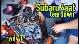 Разборка автоматической коробки передач Subaru | Часть 1