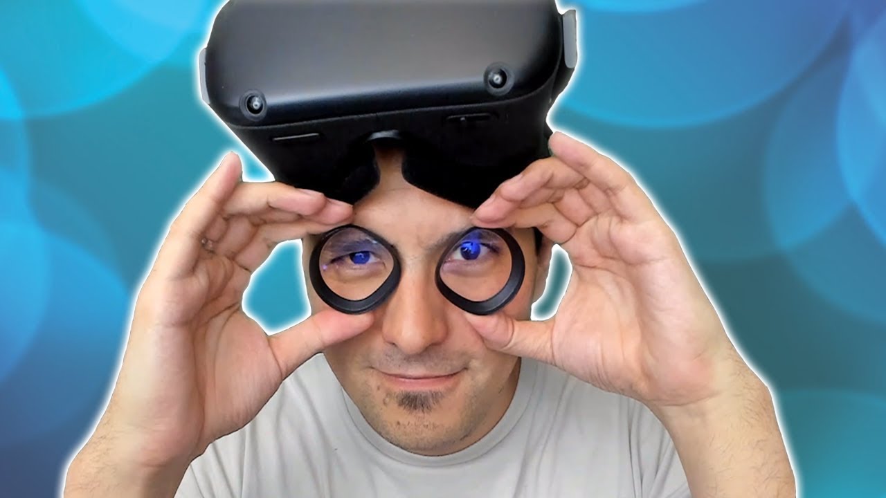 Prescription Lens Adapters For Oculus Quest, Rift S Co That Protect Eyes - VR Optician Review -