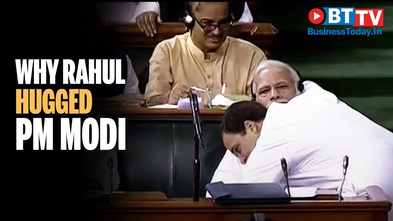 rahul gandhi family Rahul Gandhi explains why he hugged PM Modi in parliament