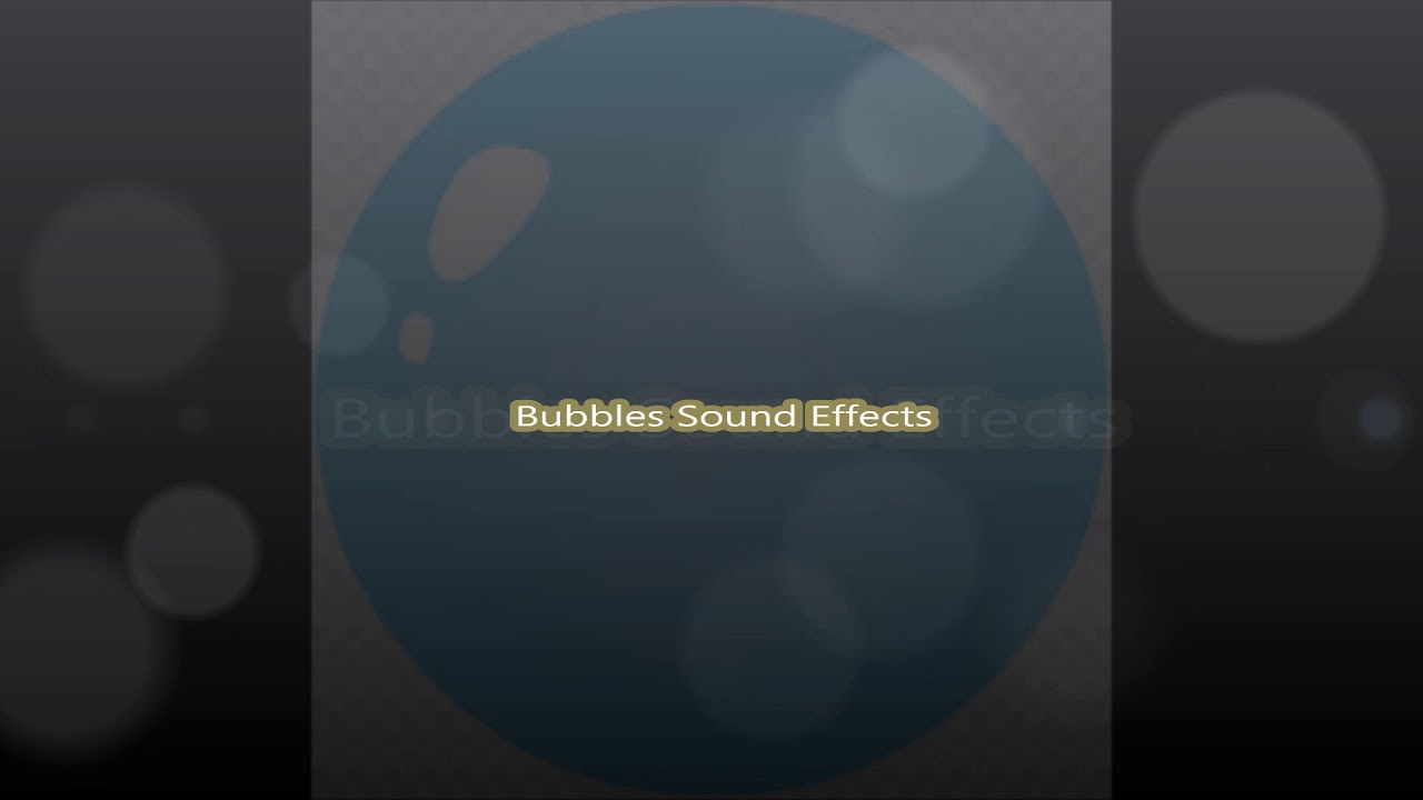 bubble sound effects free