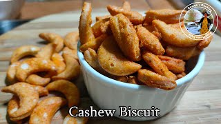 முந்திரி இல்லாமல் முந்திரி Biscuits | Cashew Biscuit Recipe in Tamil | Maida biscuits | Moon biscuit