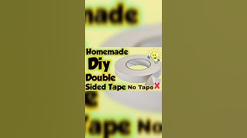 How to Make double sided tape || DIY Double Sided Tape Without Cello Tape || Double Sided Tape