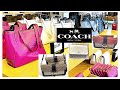 COACH OUTLET SHOP 75% OFF CLEARANCE SALE WOMEN'S HANDBAGS Wallets NEW FINDS SHOP WITH ME